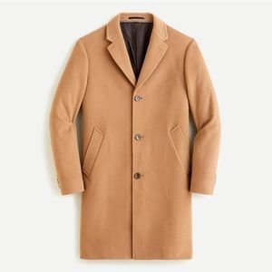 J.Crew Ludlow Topcoat in Wool-Cashmere, Size 36R